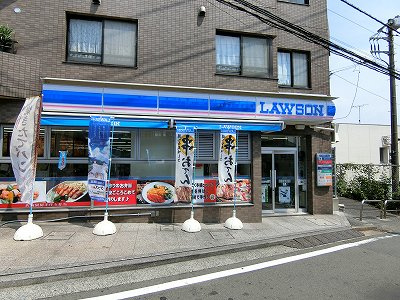 ローソン白楽：8分